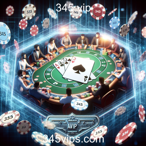 A Ascensão do Poker no 345 vip: Jogo, Estratégia e Emoção
